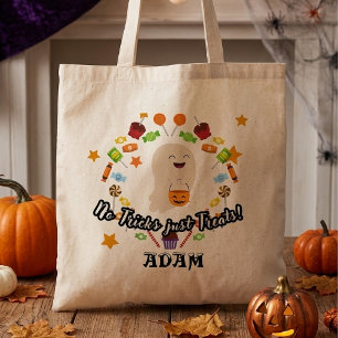 Sac personnalisé pour enfants Halloween Trick or T