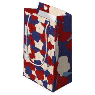 Sac petit cabas de pétunias patriotiques