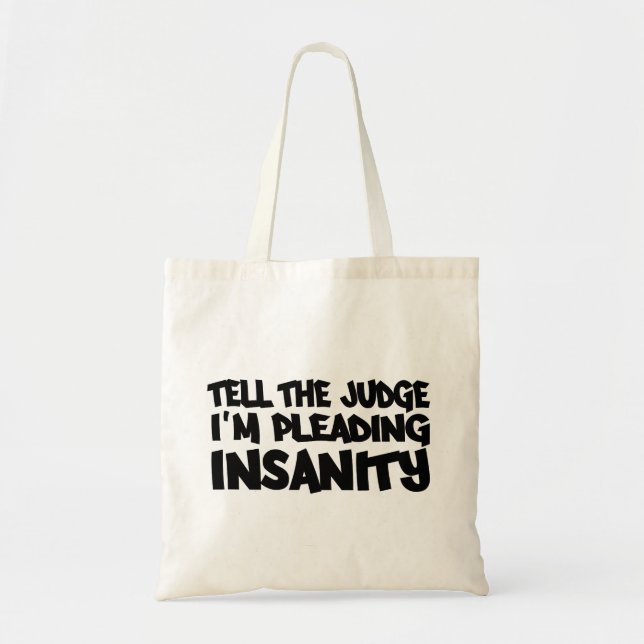 Sac PLEA INSANITY - choisir style & couleur (Devant)