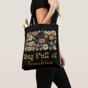 Sac plein de soleil – Floraison rétro florale