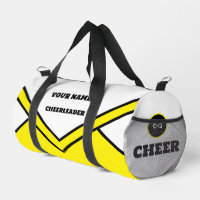Sac pom-pom girl, jaune ang noir sacs à encouragem