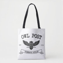Sac postal de la poste aux hiboux