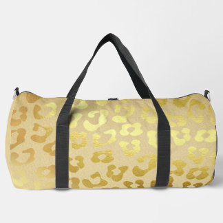Sac Poster de animal en or Duffel