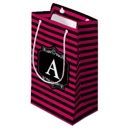 Sac Présentes Bandes Pink Monogramme
