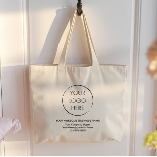 Sac promotionnel à logo simple, entreprise ou maga