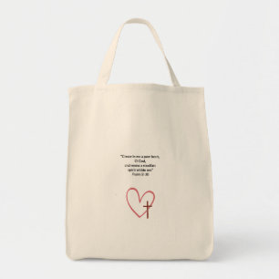 Sac Psalm 51:10 Sac en toile chrétien Sac cadeau