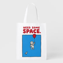Besoin d'espace Ballon d'astronaute drôle Pun de l