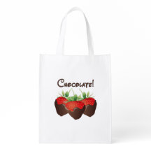 Fun de fraise au chocolat