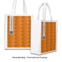 Motif Diamond Promotionnel Gris Orange