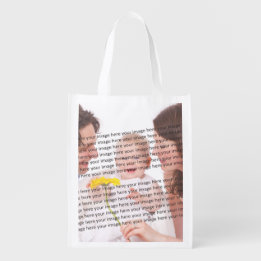 Sac Réutilisable Photo Famille ✨ Lovely Custom