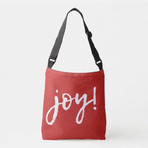 Sac rouge de Crossbody de joie grand
