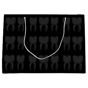 Sac sage de cadeau de dentiste de trois dents