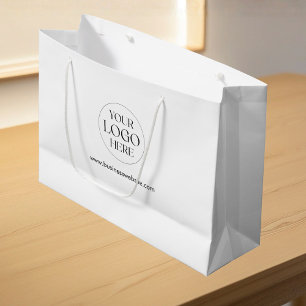 Sac Shopping Simple Entreprise Logo de Société Per