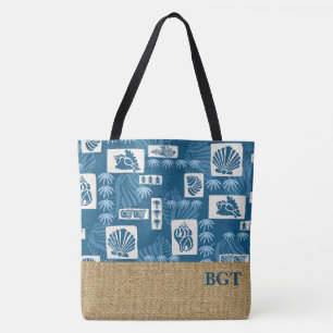 Sac sous-marin hawaïen de plage de monogramme de