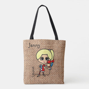 Sac Styliste de cheveux personnalisées Caricature