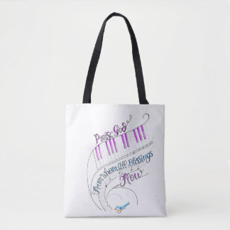 Sac Tote de musique de louange 