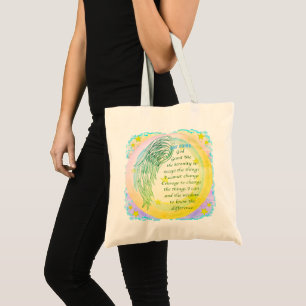 Sac Tote Prière de Sérénité Ange