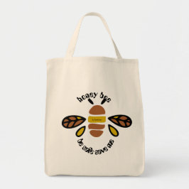 Sac totebag honey bee tragetasche