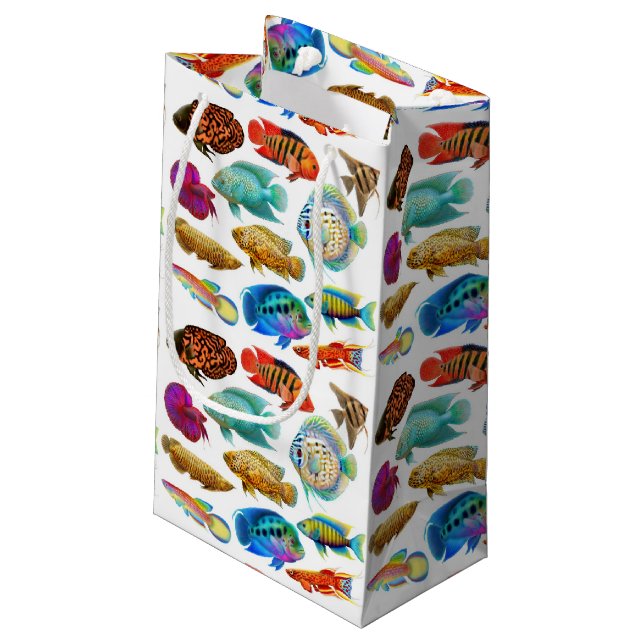 Sac tropical d'eau douce de cadeau de poissons (Dos Angle)