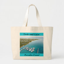 Sac trouvé par paradis de Turcs et de la Caïques