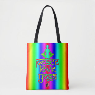 Sac Yoga Tote Bag Paix Amour