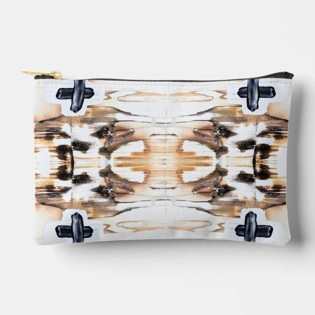 Sac zip zip abstrait (Recto)