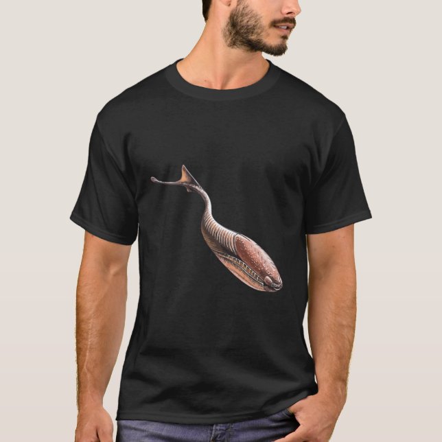 Sacabambaspis Niedliche Meereskreatur T-Shirt (Vorderseite)
