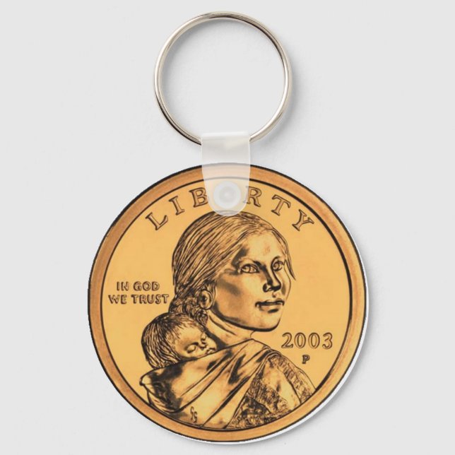 Sacagawea Dollar Schlüsselanhänger (Vorderseite)