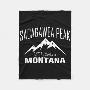 Sacagawea-Gipfel Montana Klettergipfel Club Outdoo Fleecedecke
