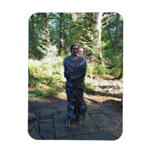 Sacagawea Statue, Fort Clatsop, Astoria, Oregon Magnet