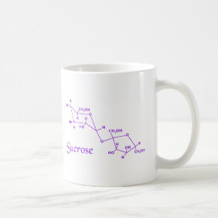 Saccharose Molecule-Tasse Kaffeetasse