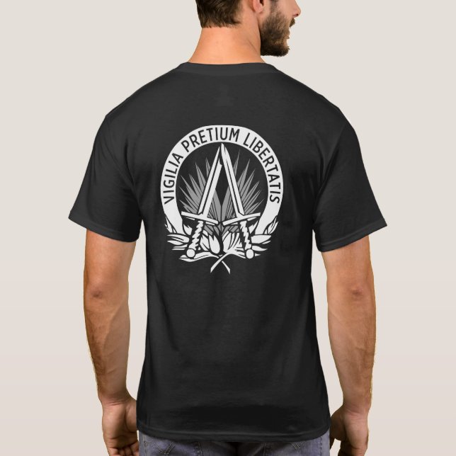 SACEUR - Oberster Alliierter Befehlshaber Europa T-Shirt (Rückseite)