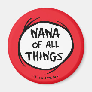 Sache eins zwei - Nana von allen Sachen Magnet