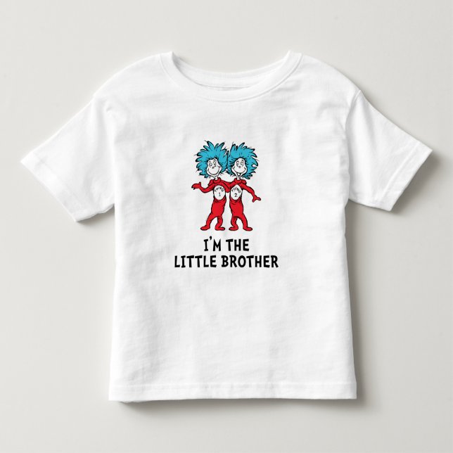 Sache eins zwei | Twins | Kleiner Bruder Kleinkind T-shirt (Vorderseite)