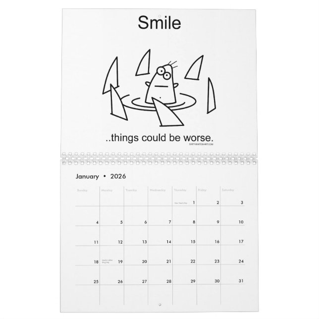 Sachen konnten schlechter sein. Kalender 2010 (Jan 2026)