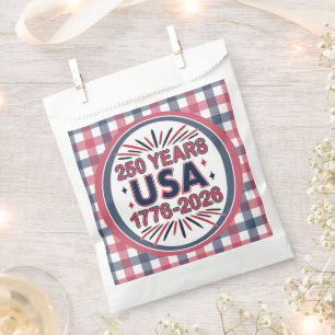 Sachets En Papier 250 ans USA Semiquinentenaire 1776-2026