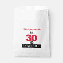30 et fabuleux 30e anniversaire