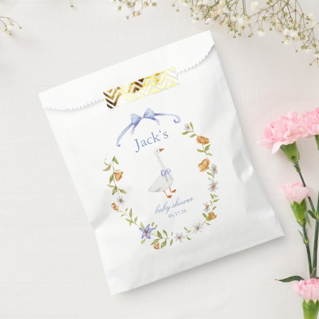 Sachets En Papier a little gosling blue  (Scellé)