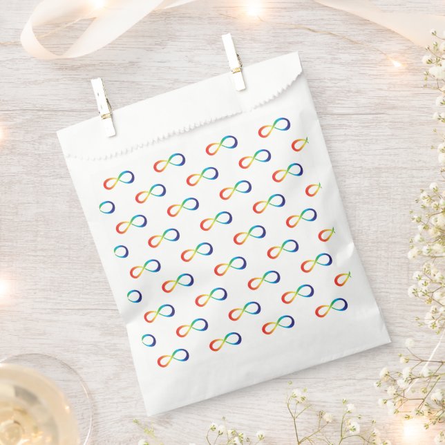 Sachets En Papier Acceptation de la Sensibilisation sur l'autisme de (Coupé)