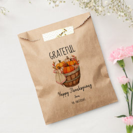 Sachets En Papier Action de grâces