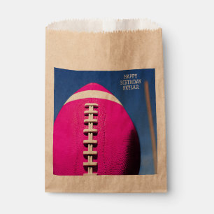 Sachets En Papier Ado Girl Blue Sky & Pink Football