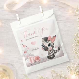 Sachets En Papier Adorable little zebra