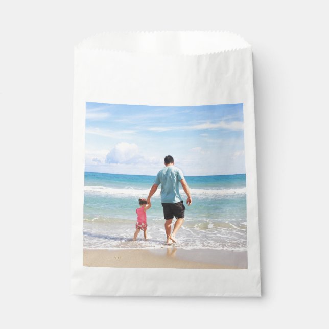 Sachets En Papier Ajouter votre propre photo et/ou texte (Devant)