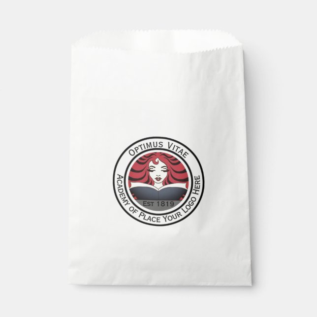Sachets En Papier Ajoutez le logo de votre entreprise (Devant)