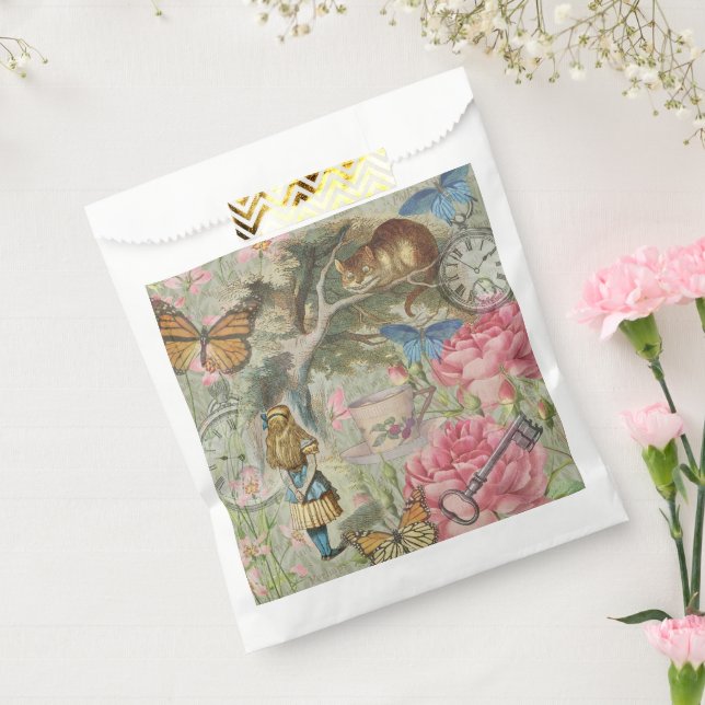 Sachets En Papier Alice Cheshire Chat Wonderland Tree Garden (Scellé)