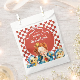 Sachets En Papier Alice in ONEDERLAND Queen of Hearts 1st Birthday
