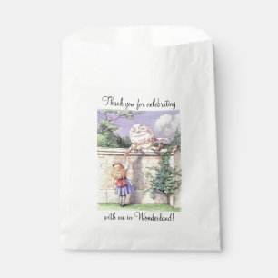 Sachets En Papier Alice rencontre Humpty Dumpty