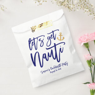 Sachets En Papier Allons-y Nauti   Enterrement de vie de jeune fille