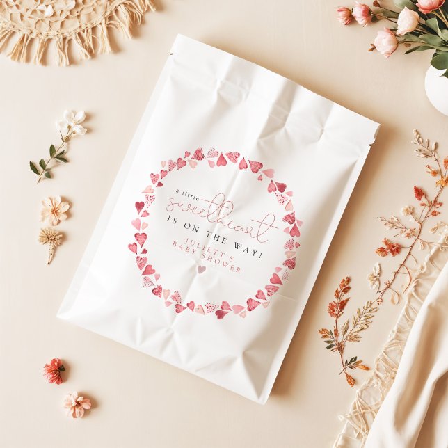 Sachets En Papier AMORE Petit Ami Baby shower Saint Valentin (Créateur téléchargé)