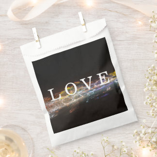 Sachets En Papier AMOUR avec lumières électriques